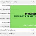 today sure bet prediction